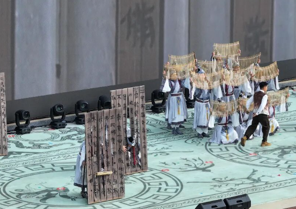 上千人齊聚楚王城遺址！孝感非遺“活”起來了