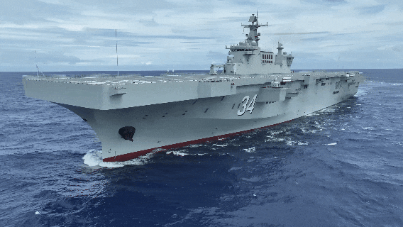 湖北艦，最新訓練畫面來了！