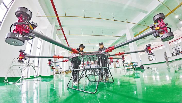 “宜昌造”大型运输无人机产销两旺