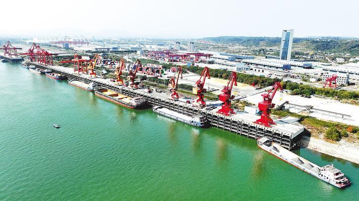白洋港吞吐量激增