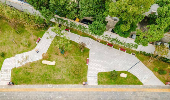 弃渣场变成诗意口袋公园