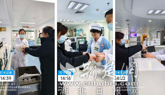 天寒地冻，这里很暖！直击湖北省中医院雪日温情服务瞬间