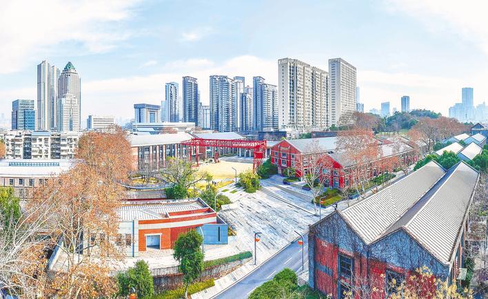 老厂房蝶变金融文化公园