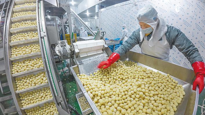 荆楚味年货生产马力全开