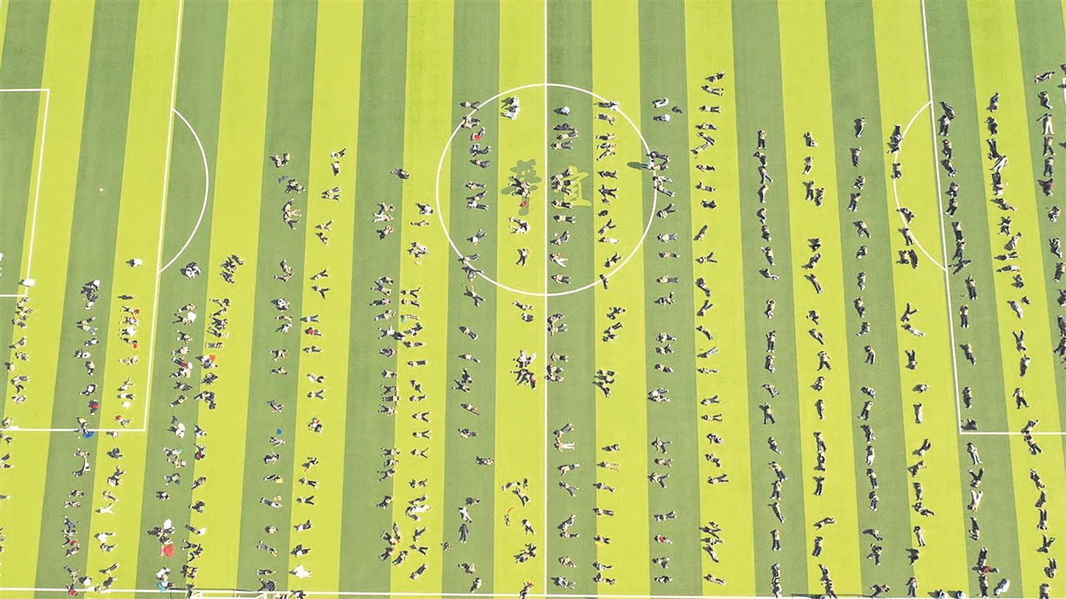 冬日阳光正好 又见“操场晒娃”