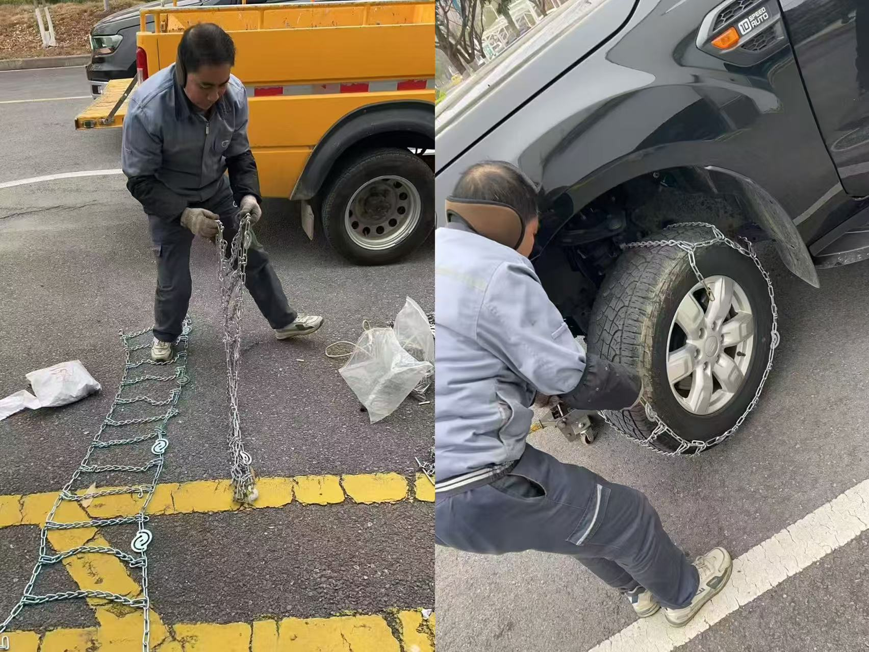国网综能（电动汽车）荆州分公司战雪斗寒为绿能“护航”