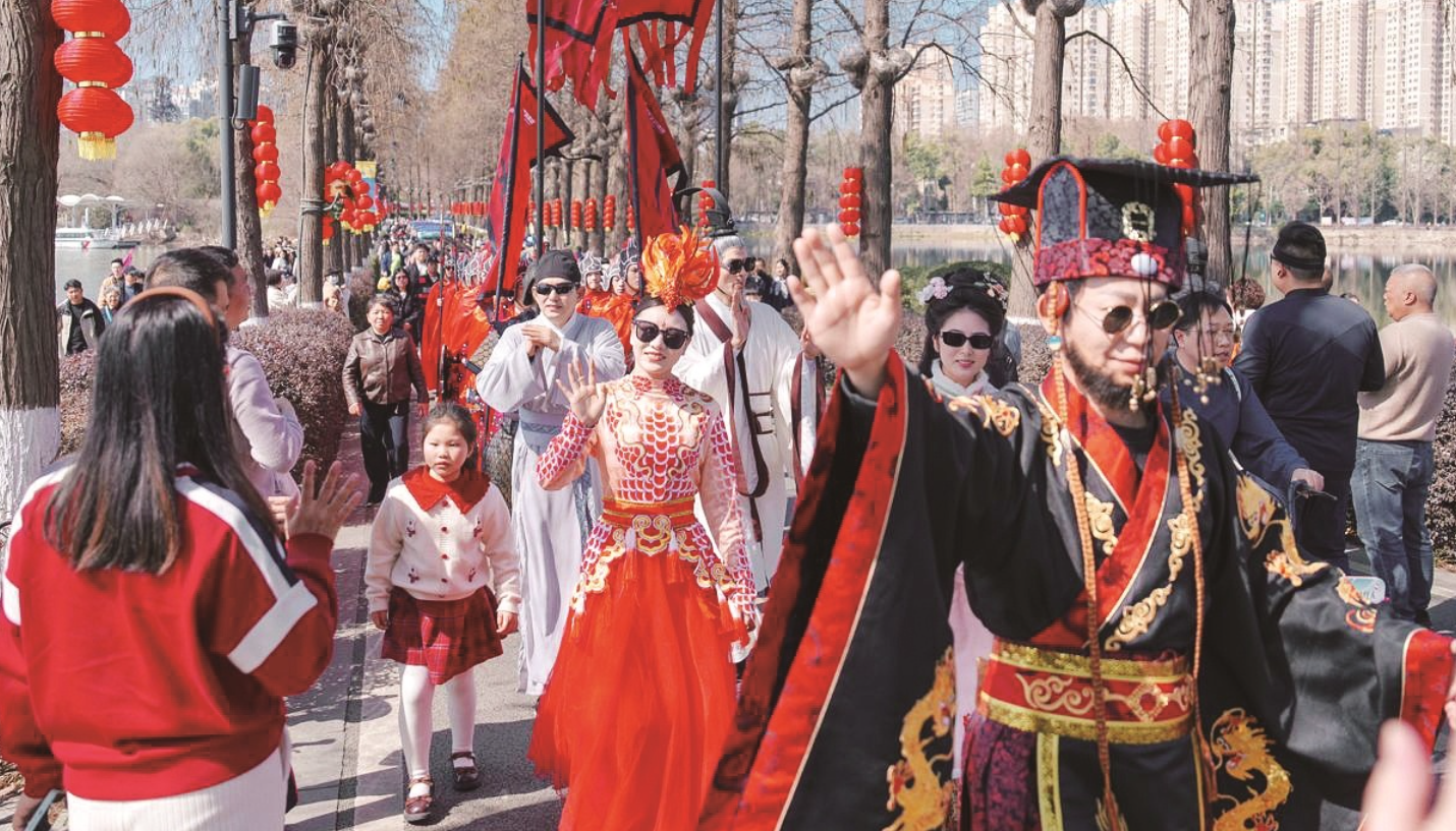 春节期间东湖风景区稳居热门出游目的地