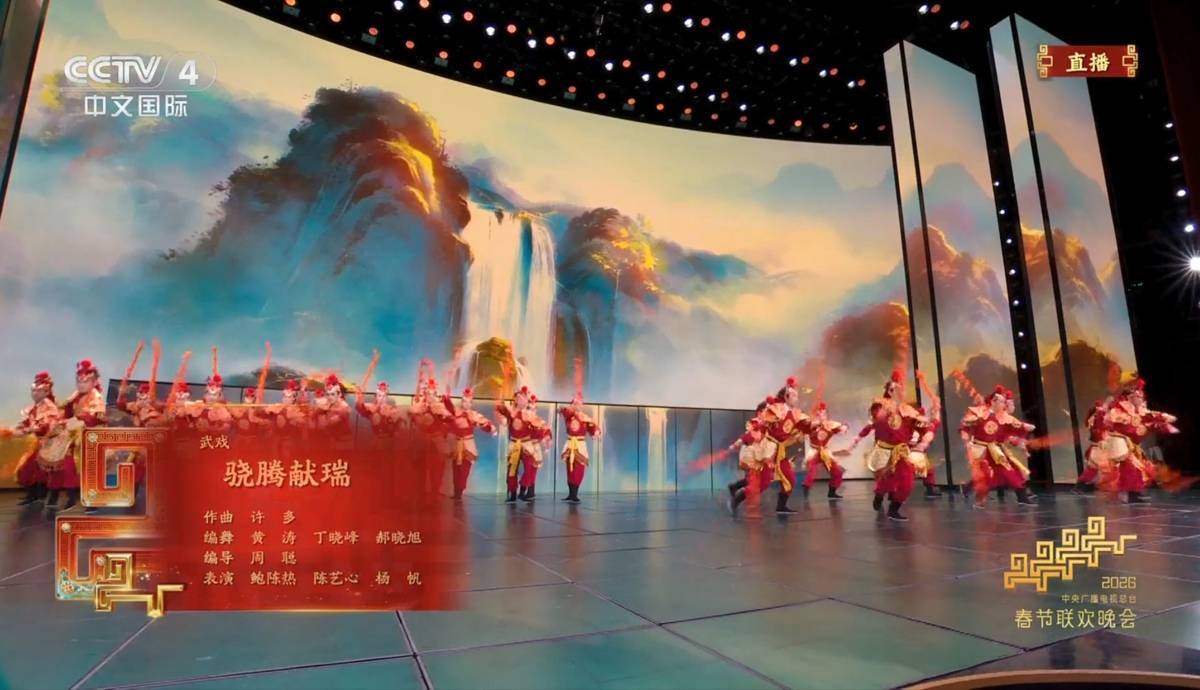 湖北演员闪耀央视春晚