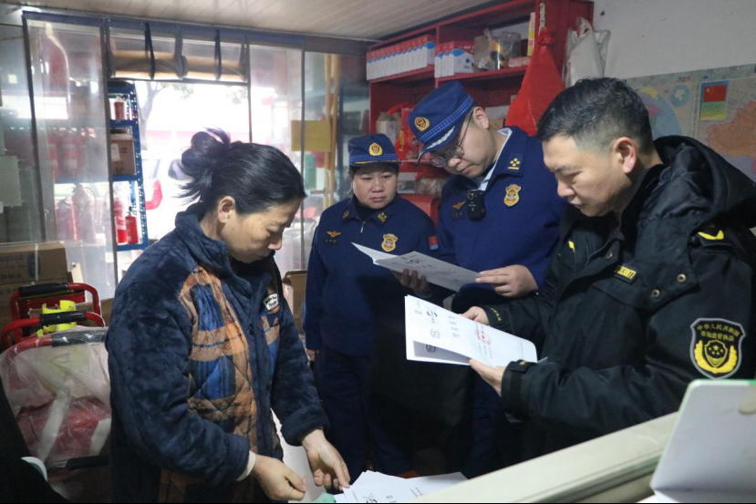  荆州区消防救援大队联合区市场监督管理局开展消防产品质量专项抽查