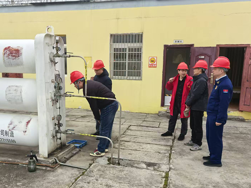 荆州经开区消防联合多部门开展燃气行业消防安全检查