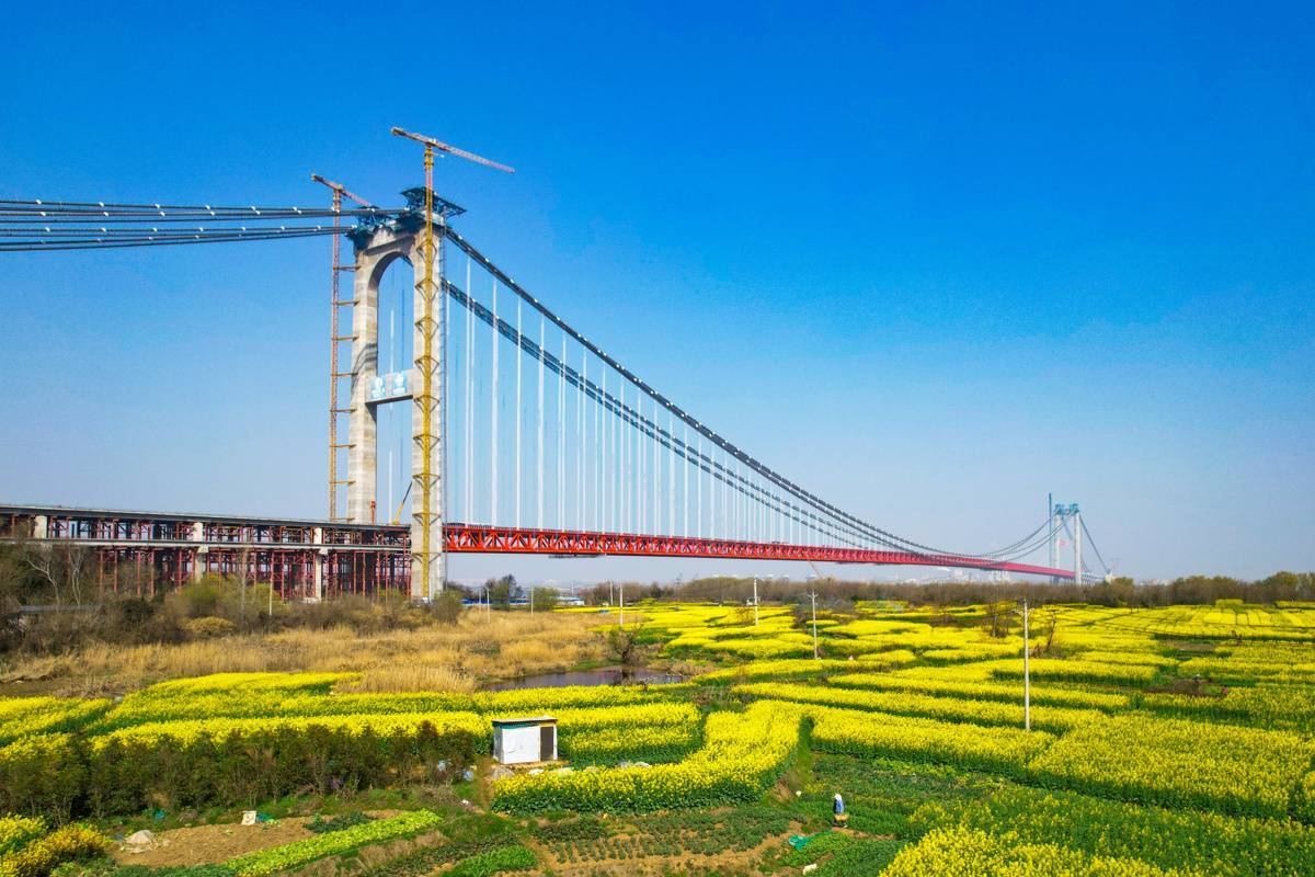 湖北这座长江大桥今年建成