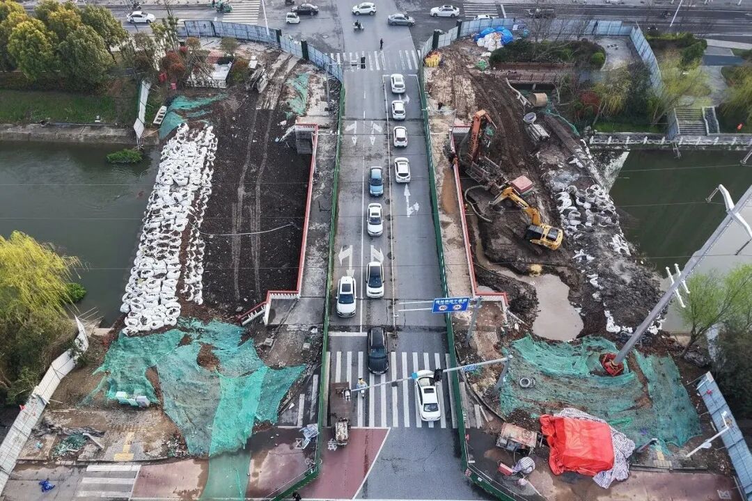 五一前完工！荊州城區(qū)三座橋梁同步加寬