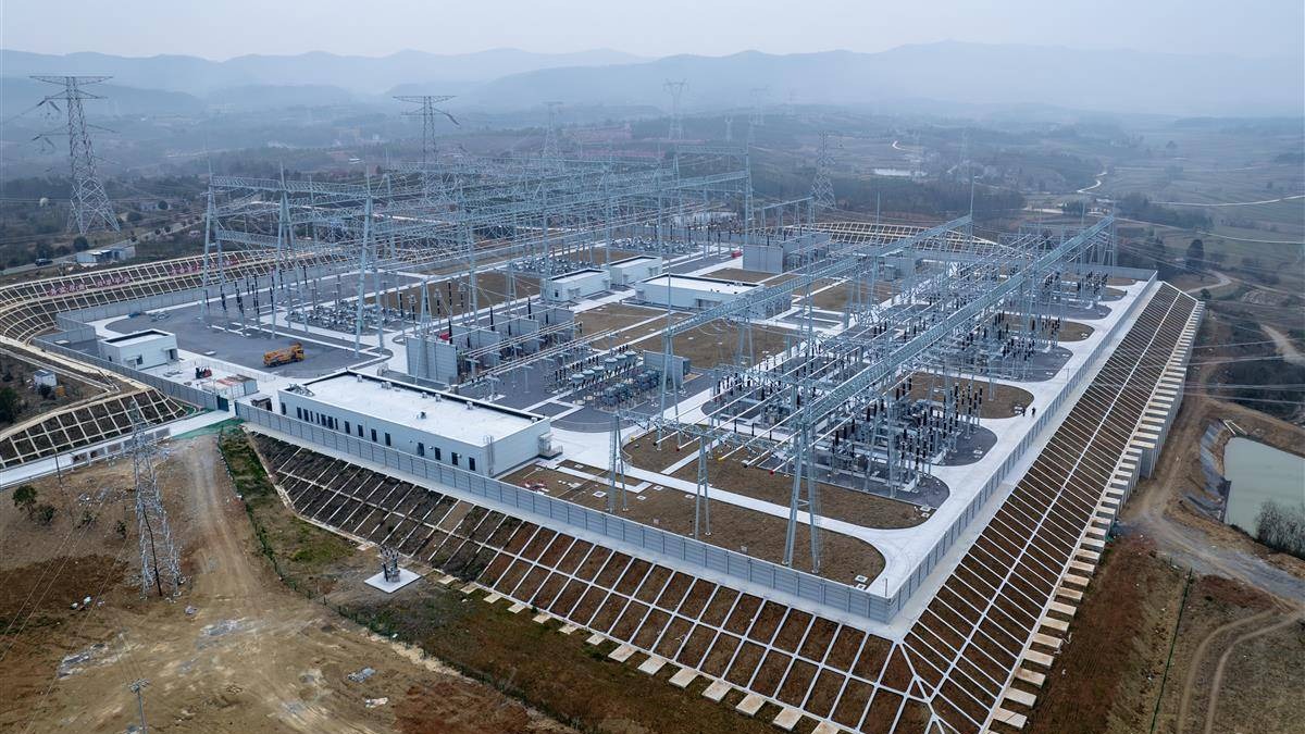 湖北“十五五”首座500千伏變電站在荊門投運(yùn)