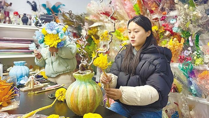 襄陽永生花 綻放東南亞