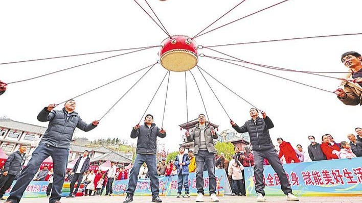 民俗體育樂融融