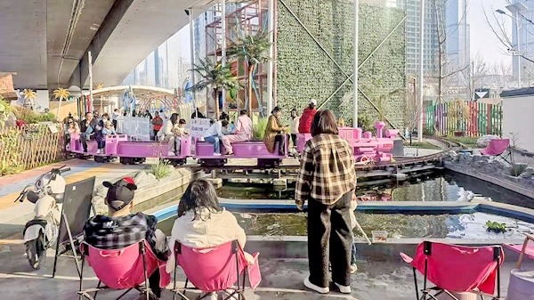 從“影子空間”到“金角銀邊” 武漢橋下空間煥新升級