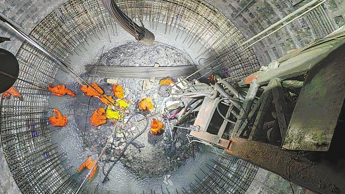 竖井可“装”200层楼