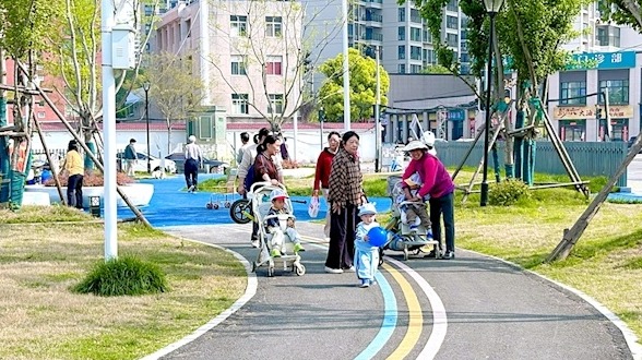 巡司河活水公園擴(kuò)建上萬(wàn)平方米 居民休閑有了新去處