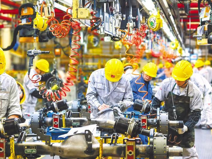 車橋工廠加工忙