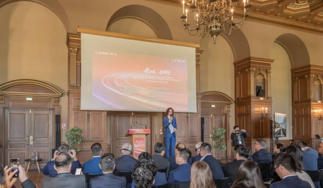 10余款“武汉造”汽车亮相法国巴黎