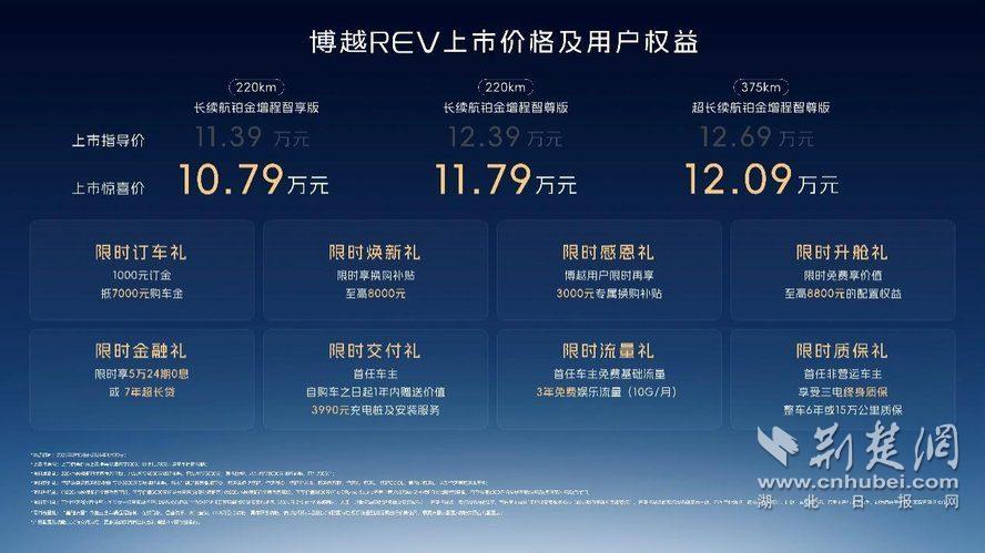 10.79万元起售 吉利博越十周年用户盛典暨博越REV正式上市