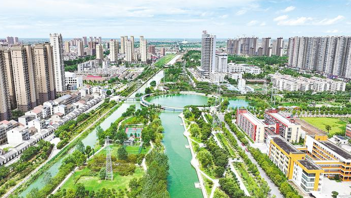 監(jiān)利林長河：  一條城中河的新生