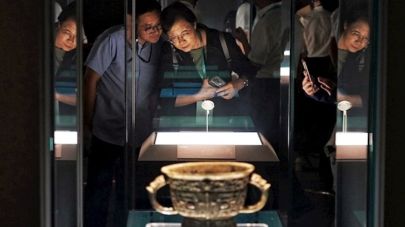 “华夏第一鼎”亮相武汉 观众可免费预约观展