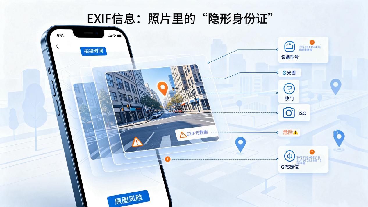 晒图打卡一时爽，小心隐私全曝光！