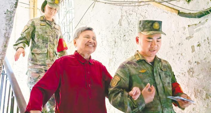 “兵娃娃”46载接力守护盲人宿舍