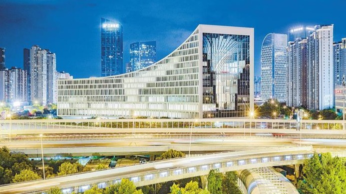 武汉图书馆新馆加紧建设