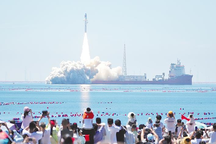 一箭双星入轨 东方慧眼星座再添两星