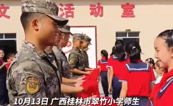 军营入队仪式传承红色力量