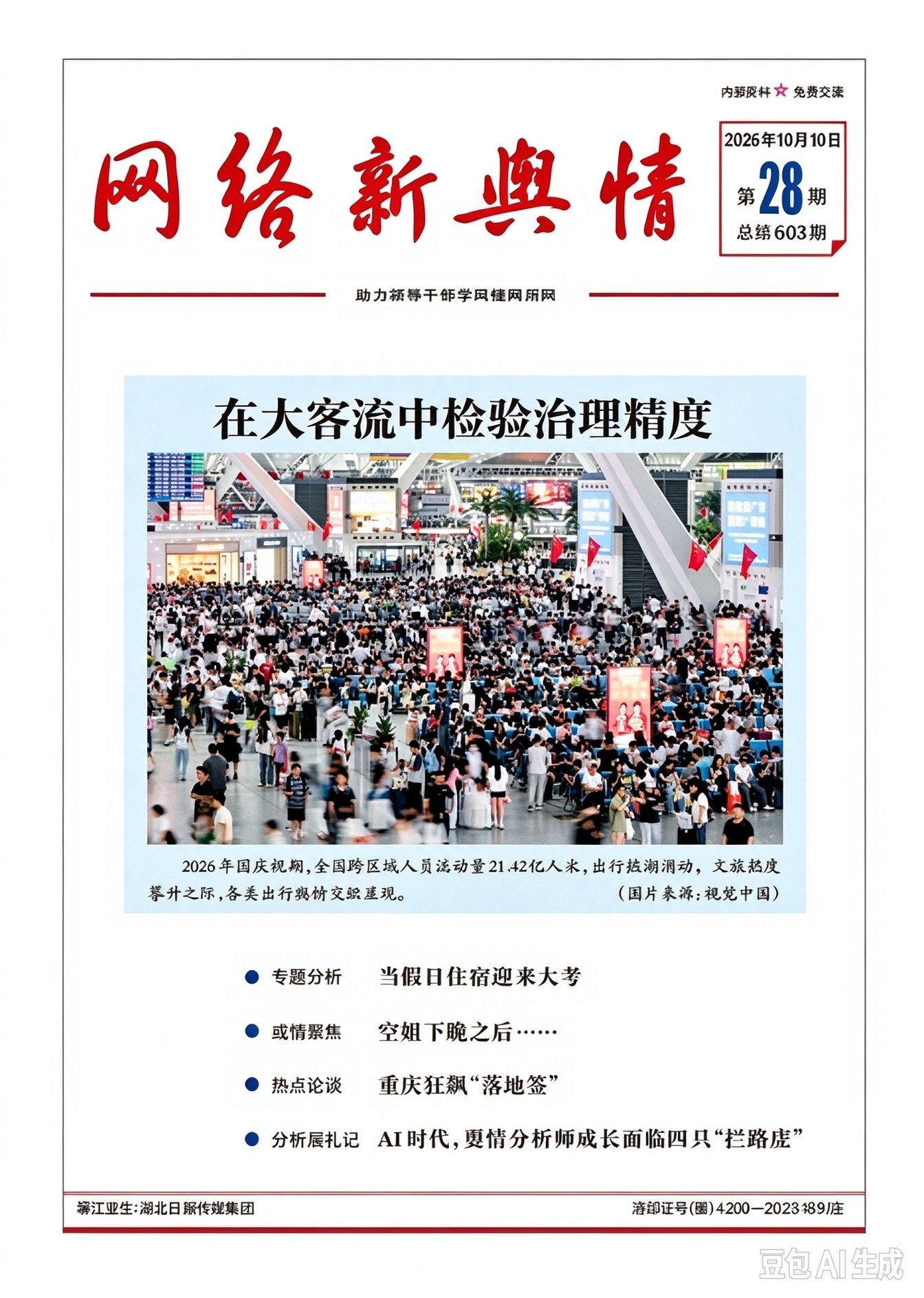 《网络新舆情》2026年第28期