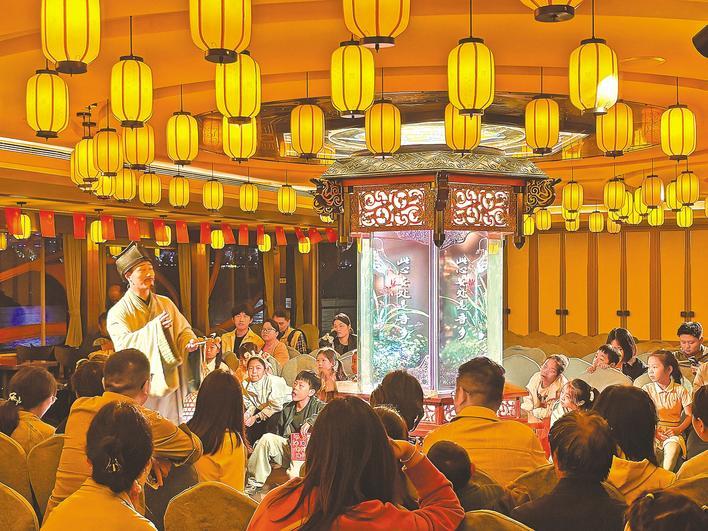 石家河遗址公园4天迎客两万多人次