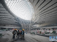 “凤凰展翅”精彩亮相——北京大兴国际机场建设新进展