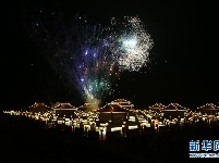 千年“九曲黄河灯阵”：365盏明灯 365天祝福