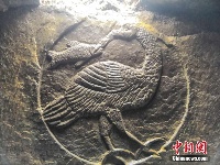 考古正安宋墓 贵州首次发现蛇首人身武士像