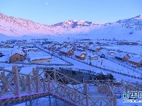 “额尔齐斯河第一村”的冬天