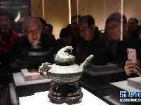 归国文物西周青铜“虎鎣”亮相国博