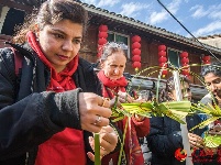 宁波奉化：外国友人乡村迎春节
