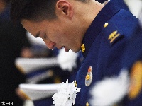 合肥23岁消防战士救火牺牲 千人送别