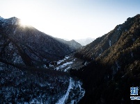 冬季北山的“林海雪原”