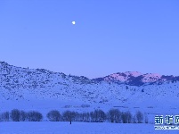 “额尔齐斯河第一村”的冬天