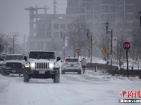 多伦多遭遇极寒雪暴天气