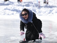 新疆天池：冬季旅游持续增温