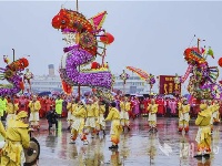 龙腾狮跃锣鼓齐鸣闹元宵