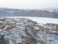 黄河老牛湾雪景