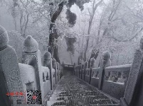 雪来了！十堰武当山一下美成了玄岳