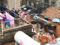 江西南昌发生房屋坍塌 4名被困人员全获救