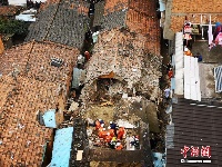 江西南昌发生房屋坍塌 4名被困人员全获救